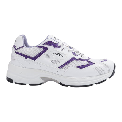 MoEa Sneaker Rush Orange - weiss/violett