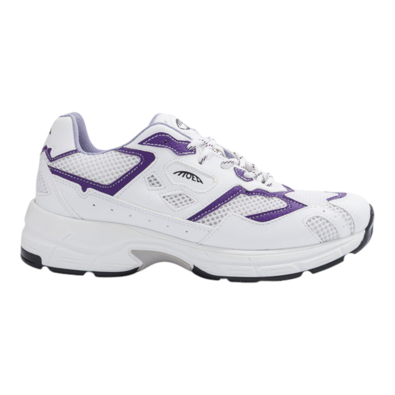 MoEa Sneaker Rush Orange - weiss/violett