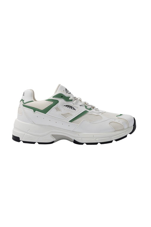 MoEa Sneaker Rush Cactus - weiss/grün
