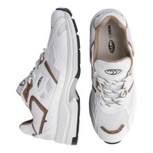 MoEa Sneaker Rush Palm - weiss/braun