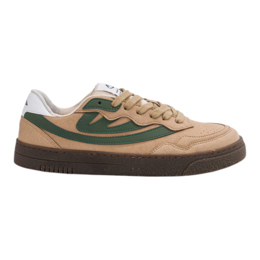 MoEa Sneaker Veyron Low - Apple - taupe/grün