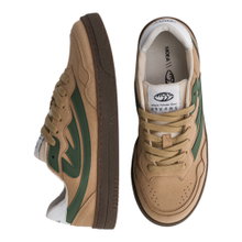 MoEa Sneaker Veyron Low - Apple - taupe/grün