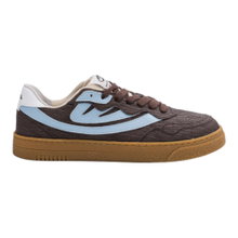 MoEa Sneaker Veyron Low - Pet - braun/skyblau