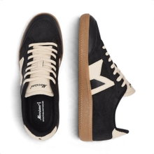 Morrison Sneaker Moma Caviar (Spaltleder) schwarz