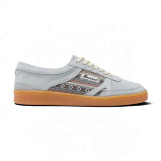 Morrison Sneaker Nineties Feather (Wildleder) graublau