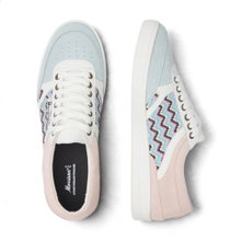 Morrison Sneaker Nineties Malibu (Wildleder) hellblau/rosa