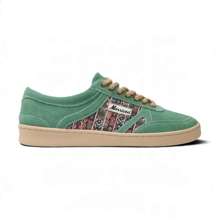 Morrison Sneaker Nineties Maya (Suede) green