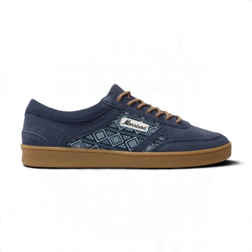 Morrison Sneaker Nineties Shelby (Suede) navy blue