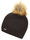 Eisbär Mütze (Pompon) Grania Lux schwarz Damen