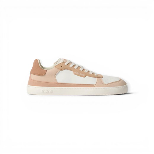 Muris Barfussschuhe Sneaker Majorca rosa/braun/weiss Damen