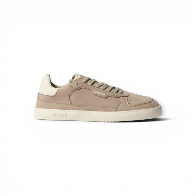Muris Barfussschuhe Sneaker Majorca taupe/braun Damen
