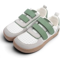 Muris Barfussschuhe Sneaker Petra Junior weiss/grün Kinder