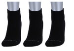 nanga Tagessocke Sneaker Wolle Socks (Merinowolle) schwarz - 3 Paar