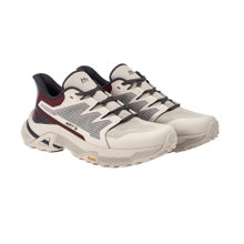 NAT's Trekking-Wanderschuhe Lavaredo V (Fast-Hiking) beige/winerot Herren