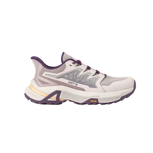 NAT's Trekking-Wanderschuhe Lavaredo V (Fast-Hiking) beige/violett Damen