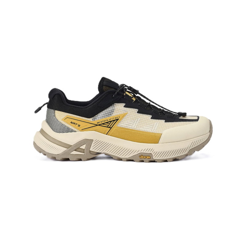 NAT's Trekking-Wanderschuhe Lavaredo X (Fast-Hiking) lemongelb/schwarz Herren