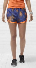 Nike Short Printed Tempo NEW blau Damen