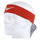 Nike Stirnband Promo braunrot/weiss - 1 Stück