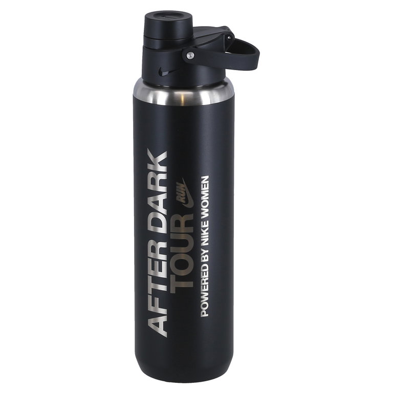 Nike Trinkflasche SS Recharge Chug Bottle Edelstahl After Dark Tour schwarz 709ml