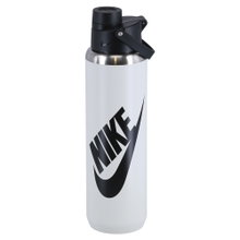 Nike SS Recharge Chug Bottle Stainless Steel Graphic Light Grey 709ml