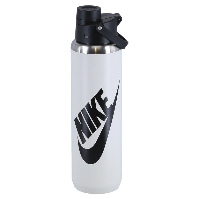 Nike Trinkflasche SS Recharge Chug Bottle Edelstahl Graphic hellgrau 709ml