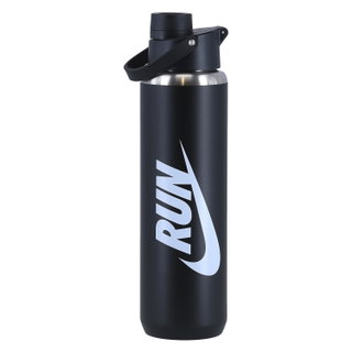 Nike Trinkflasche SS Recharge Chug Bottle Edelstahl Graphic schwarz/weiss 709ml