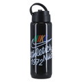 Nike Trinkflasche TR Renew Recharge Straw Bottle (mit Trinkhalm) schwarz 700ml