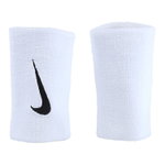 Nike Schweissband Tennis Premier Jumbo Rafael Nadal weiss/schwarz - 2 Stück