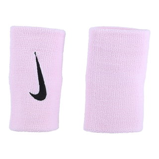 Nike Schweissband Tennis Premier Jumbo Promo 2026 rosa/schwarz - 2 Stück