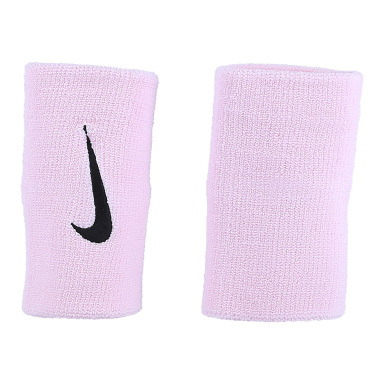 Nike Schweissband Tennis Premier Jumbo Promo 2026 rosa/schwarz - 2 Stück
