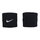 Nike Schweissband Tennis Premier Single Handgelenk 2025 schwarz/weiss - 2 Stück