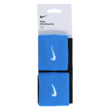 Nike Sweatband Tennis Premier Single Wrist 2026 blue/white - 2 pieces