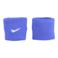 Nike Sweatband Tennis Premier Single Wrist 2026 Sapphire Blue/White - 2 Pieces