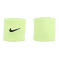 Nike Sweatband Tennis Premier Single Wrist 2026 Lemon Yellow/Black - 2 Pieces