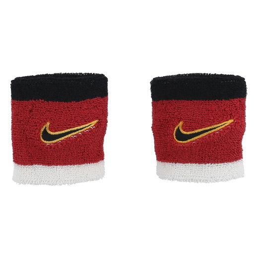 Nike Schweissband Swoosh Classic (Baumwollmix) 2026 burgundrot - 2 Stück