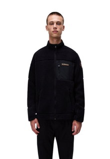 Napapijri Fleecejacke Yupik Full-Zip schwarz Herren
