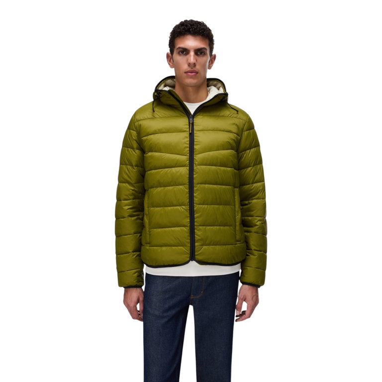 Napapijri Winter-Steppjacke Aerons (Daunenfüllung, mit Kapuze) avocadogrün Herren