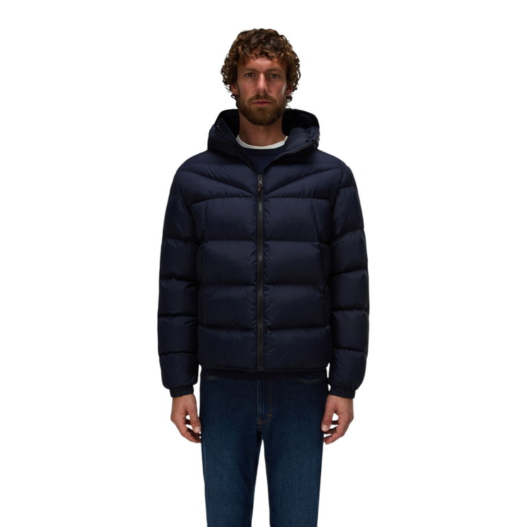Napapijri Winter-Steppjacke Molveno mit Kapuze (Thermofibre™ Isolierung) dunkelblau Herren