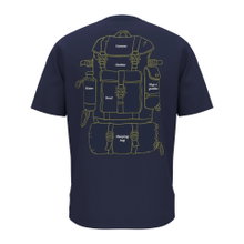 Napapijri Freizeit-Tshirt S-Flint (Baumwolle) navyblau Herren