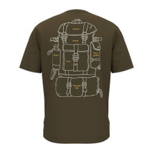 Napapijri Freizeit-Tshirt S-Flint (Baumwolle) dunkelgrün Herren