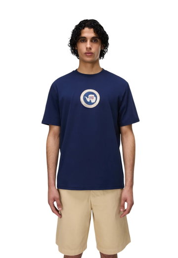 Napapijri Freizeit-Tshirt S-Phos (Baumwolle) navyblau Herren
