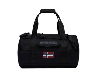 Napapijri Reisetasche Bering Travel Small Duffle Bag (für Reisen und Alltag) 24,5 Liter - schwarz