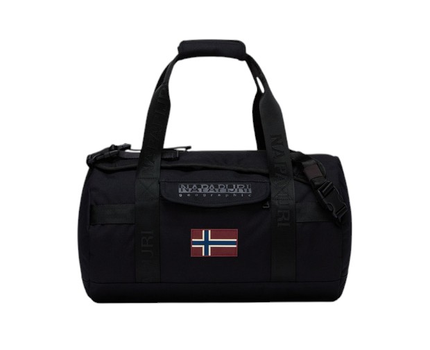 Napapijri Bering Travel Small Duffle Bag (for travel and everyday use) 24.5 litres - black