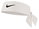 Nike Stirnband Dri Fit 4.0 (92% rec. Polyester) weiss - 1 Stück
