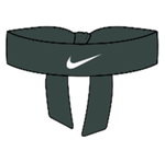 Nike Opaska Premier Head Tie Team Nike ciemnozielona - 1 sztuka