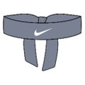 Nike Stirnband Premier Head Tie Dennis Shapovalov grau - 1 Stück