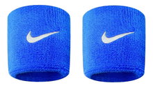Nike Sweatband Swoosh (72% Cotton) royal - 2 Pieces