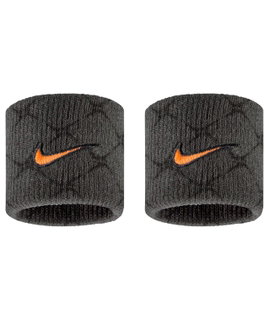 Nike Schweissband Dri Fit Swoosh Printed (Polyester) 2025 anthrazitgrau - 2 Stück