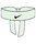 Nike Stirnband Premier Head Tie hellgrün - 1 Stück