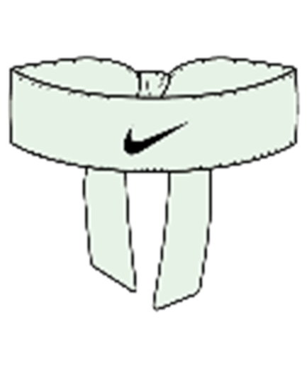 Nike Stirnband Premier Head Tie hellgrün - 1 Stück